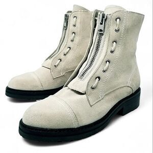 All Saints Ariel Leather Combat Boot size 10